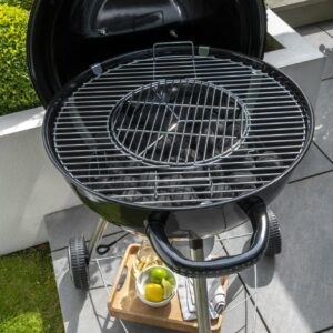 Norfolk Grills CORUS Charcoal Wheeled Kettle BBQ with Lid