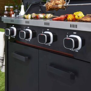 Norfolk Grills INFINITY 400 Gas 4 Burner with Side Burner