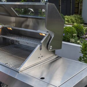 Norfolk Grills Absolute Outdoor Kitchen 6 Burner Gas BBQ With Side Burner