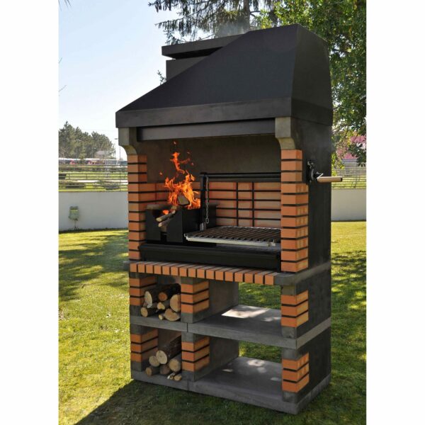 Large Pan American Grill with Wood Fired Brazier