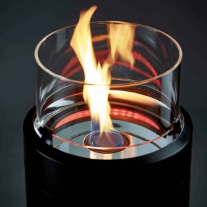 Enders Large Black NOVA LED Flame Patio Heater