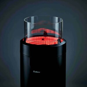 Enders Medium Black NOVA LED Flame Patio Heater