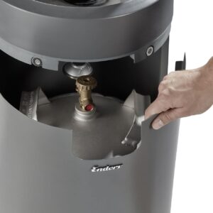 Enders Large Grey NOVA LED Flame Patio Heater