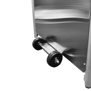 Lifestyle Silver Tahiti II Pyramid 13KW Flame Patio Heater