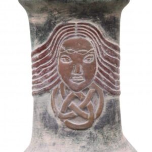 Boudicca extra-large Mexican chimenea, inc stand & lid