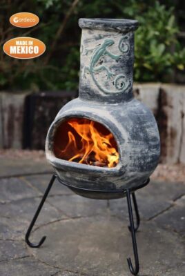 Clay & Mexican Chiminea