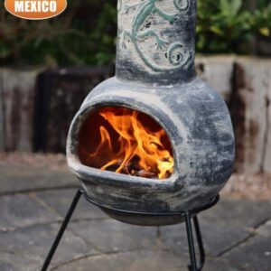 Clay & Mexican Chiminea